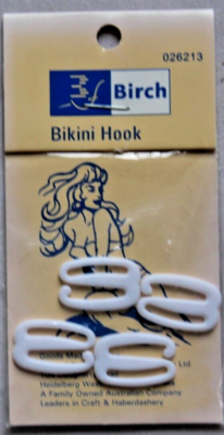 Birch Bikini Hook White 15mm