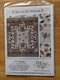'BEES IN THE BLOSSOM' ~ Wall Hanging Pattern by Melissa Grant of One Day in May