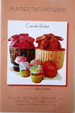Aunties Two Patterns Cupcake Basket Table Decoration Storage Sewing Pattern