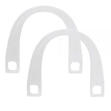 Birch Bag Handle, Acrylic D Diameter 17.5cm. White