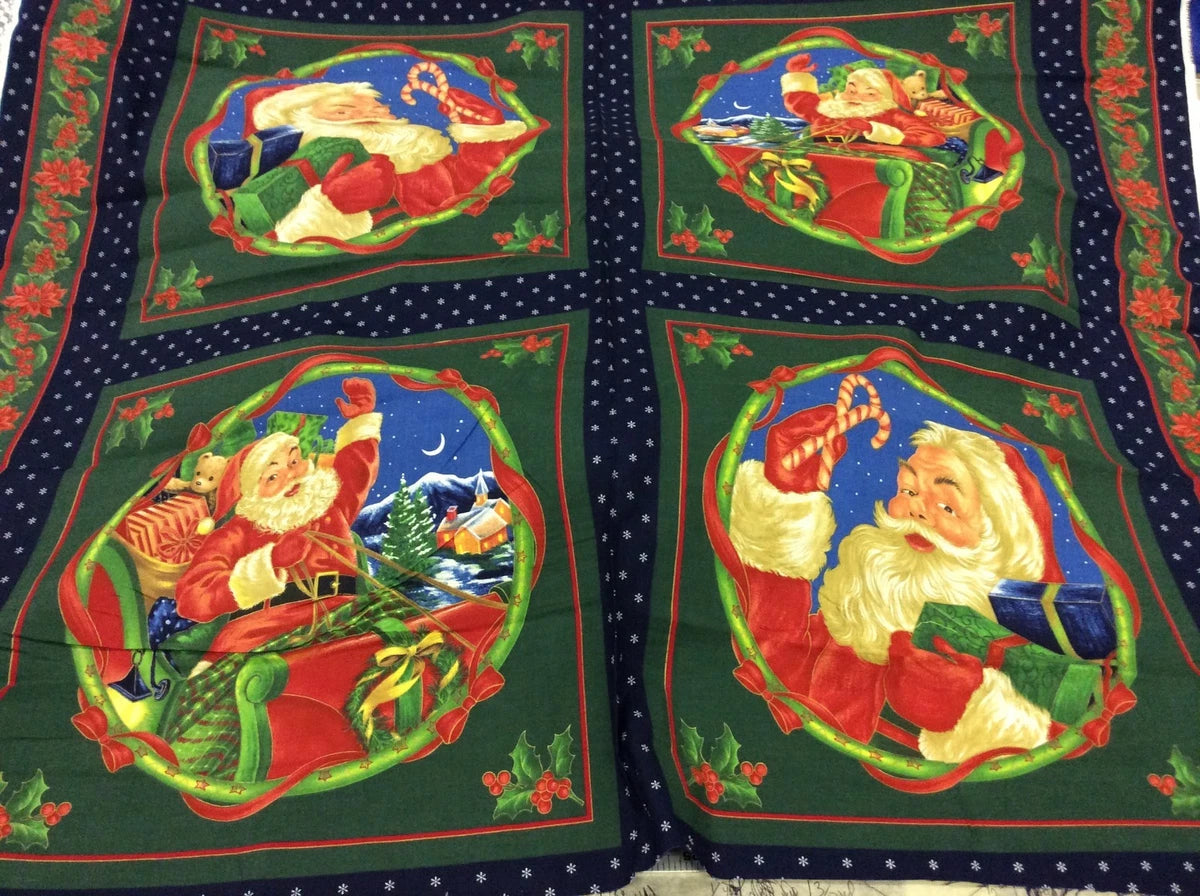 Santa Fabric Panel