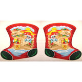Christmas Stocking Down Under Australian Santa Fabric Panel - 88890 101 Nutex