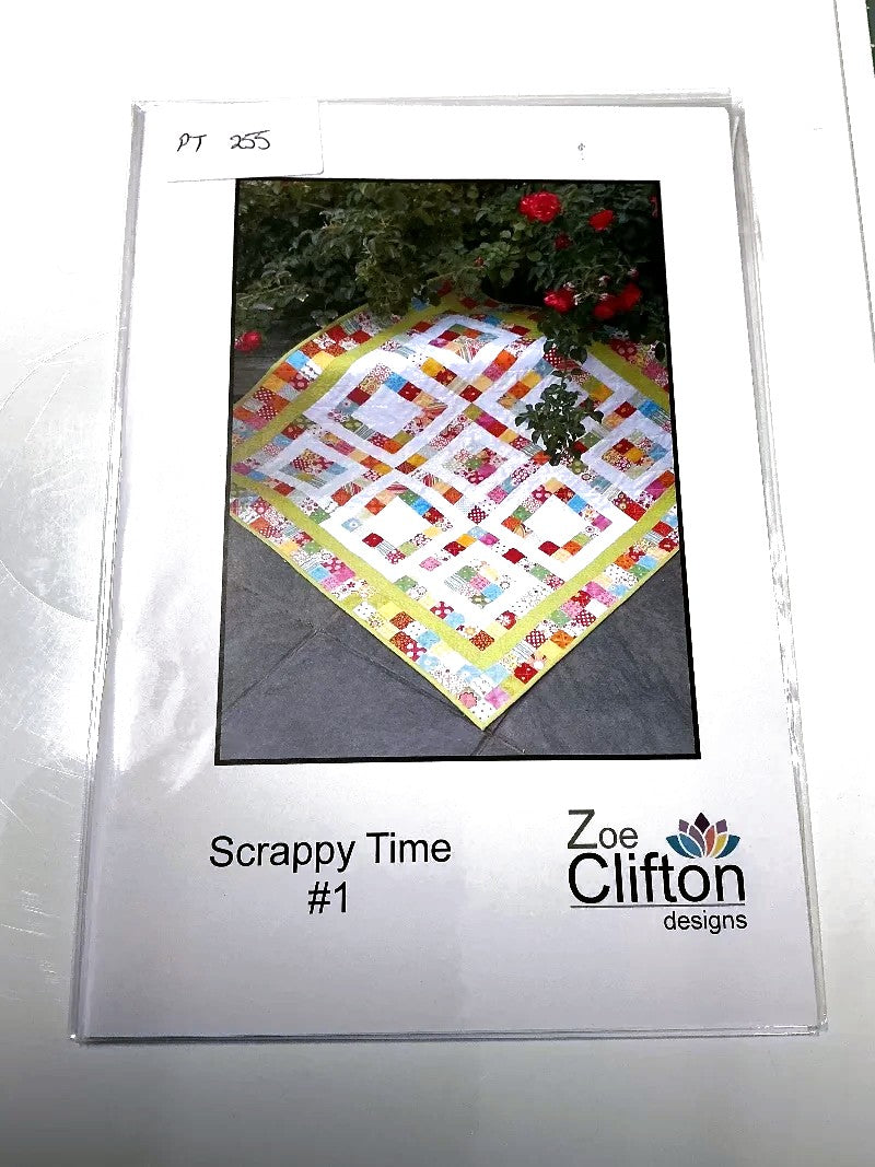 Scrappy Time #1 Pattern - Zoe Clifton