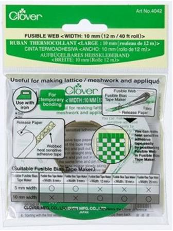 Clover – Fusible Web 10mm x 12m (40ft) Roll