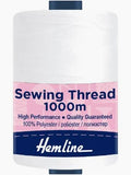 Hemline Sewing Thread 1000m White