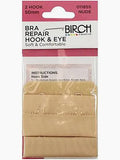 Birch Bra Repair 2 Hook and Eye Nude 50 mm