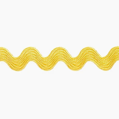 Birch Braid Ric Rac Canary 5 mm