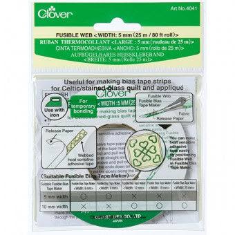 Clover – Fusible Web 5mm x 25m (80ft) Roll