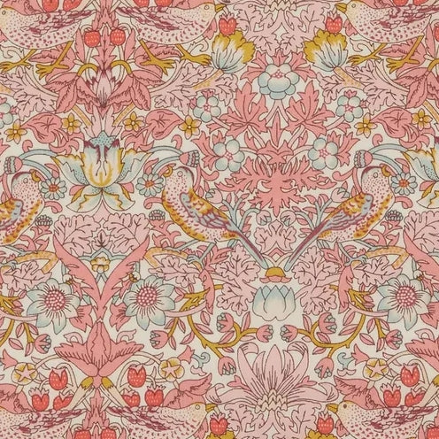 Liberty Tana Lawn Strawberry Thief Spring C - 100% Cotton