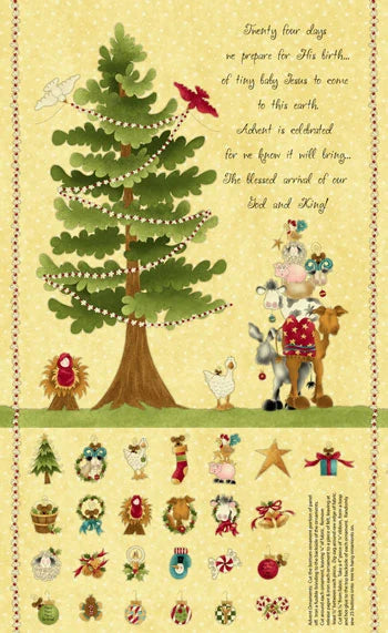 The King's Arrival Christmas Tree Panel