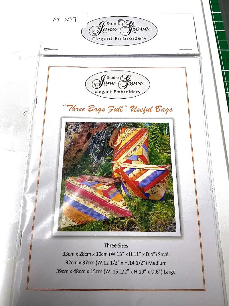 "Three Bags Full - Useful Bags Pattern