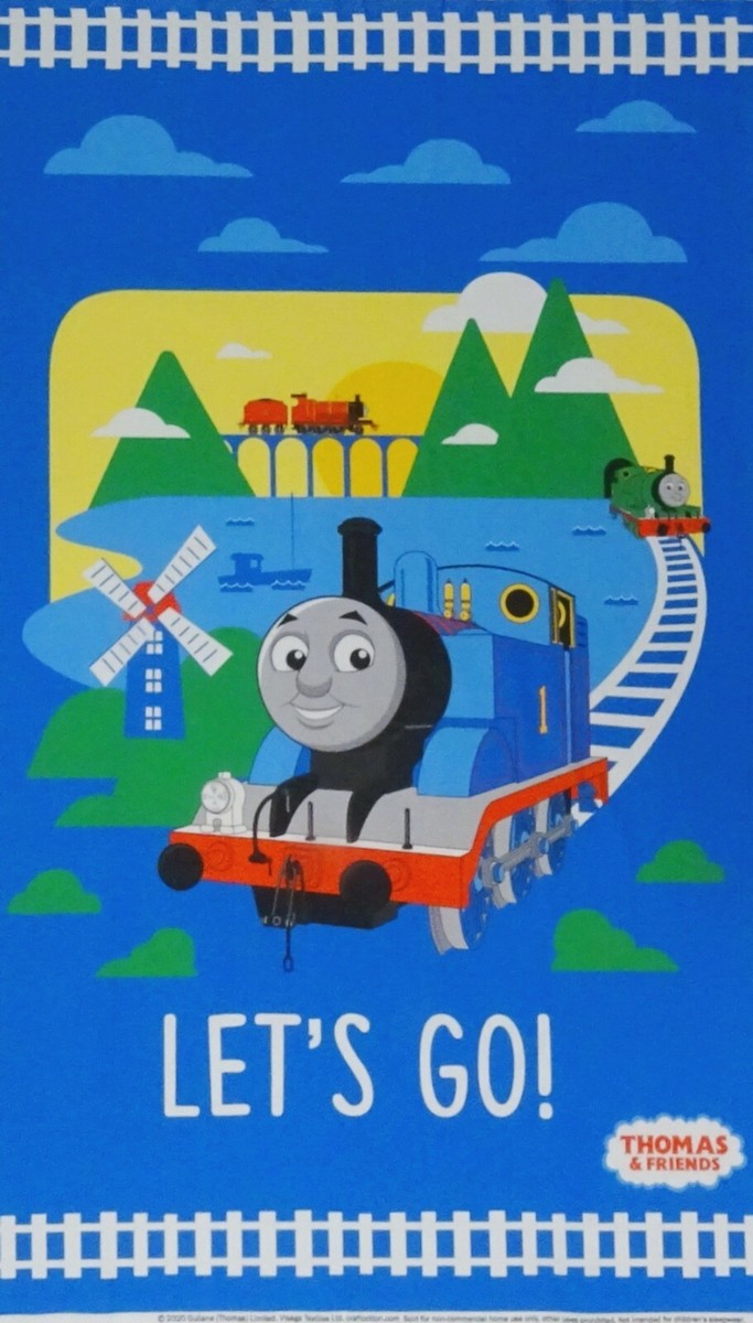 Thomas The Tank Engine Fabric Panel
