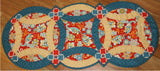 Double Wedding Ring Table Runner Pattern