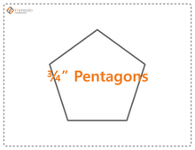 Load image into Gallery viewer, Pentagon Paper Packets