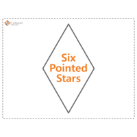 Six Pointed Star Paper Packets