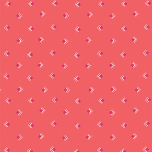 Dark Pink Geometric