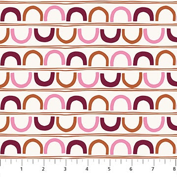 A Life In Pattern - Crescents Beige