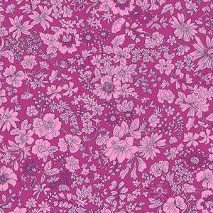 Liberty Cotton - Bright Pink Floral