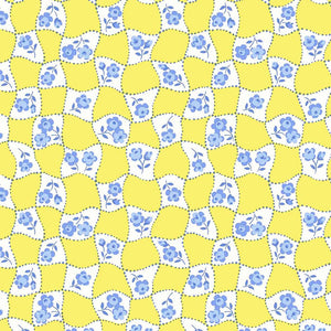 Liberty Cotton - Posy Yellow