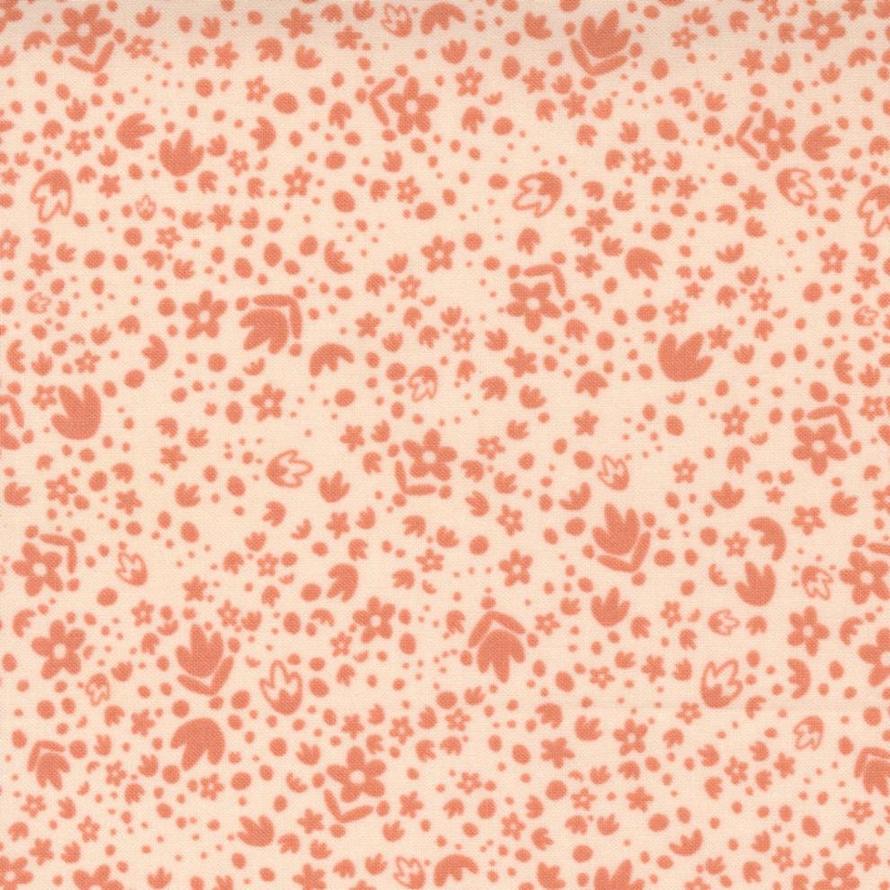 Peach Floral Field Moda Songbook