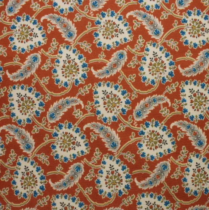 Rosamunde - Orange Paisley DHER 1032 Pumpkin