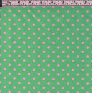Yuwa Pink Spot on Green